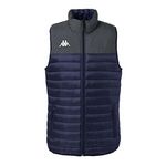 KAPPA Doudoune sans manches Marine/Gris Garçon Kappa Dattilo. Coloris disponibles : Bleu