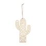 Voir la diapositive 2 : Paris Prix Forme à Décorer en Bois  Cactus  18cm Naturel