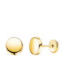 Voir la diapositive 1 : L'ATELIER D'AZUR Boucles d'Oreilles Or 18 Carats 750/000 Jaune Ronde