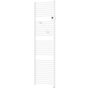 Voir la diapositive 1 : Thermor Sèche serviettes électrique 1750w brillant / blanc - 471634