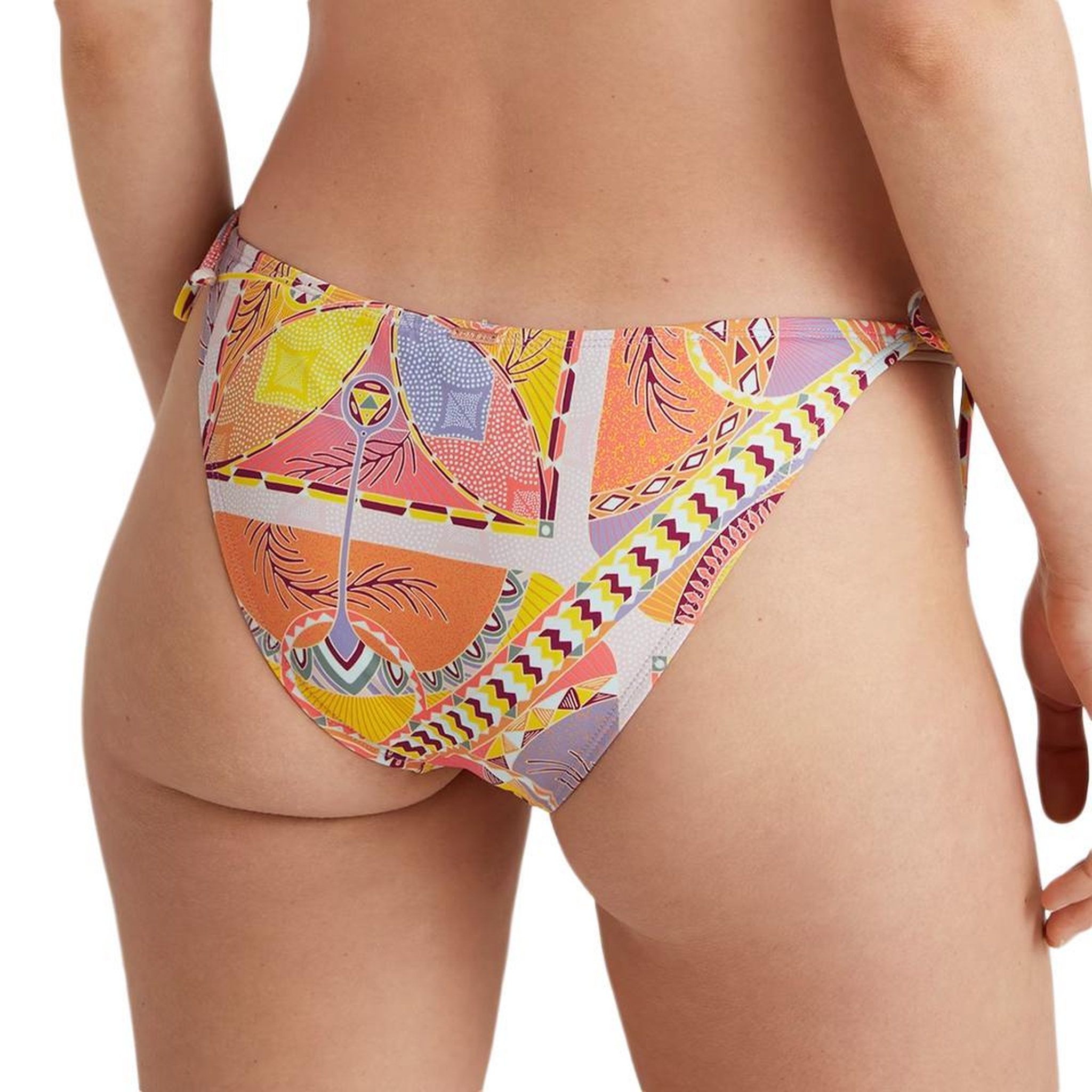 Voir la diapositive 2 : O'NEILL Bas de maillot de bain Rose/Jaune Femme O'Neill Bondey Bottom