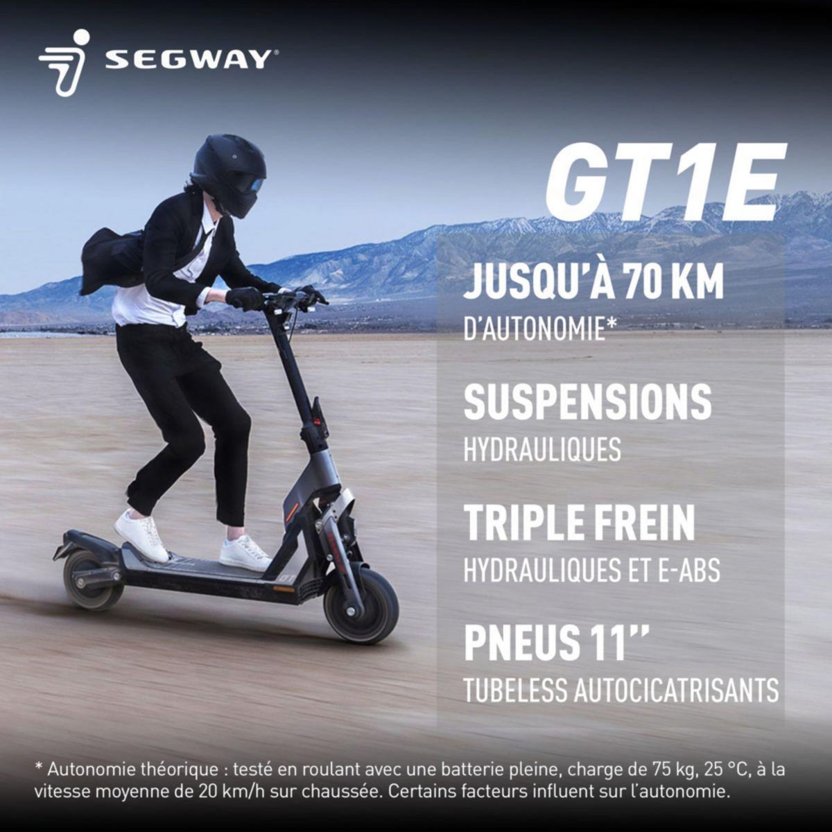 Segway Trottinette électrique GT1E