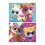 Voir la diapositive 2 : EDUCA Puzzle - EDUCA - SuperKitties - 2 x 20 pieces - Multicolore - Pour enfants - a partir de 3 ans