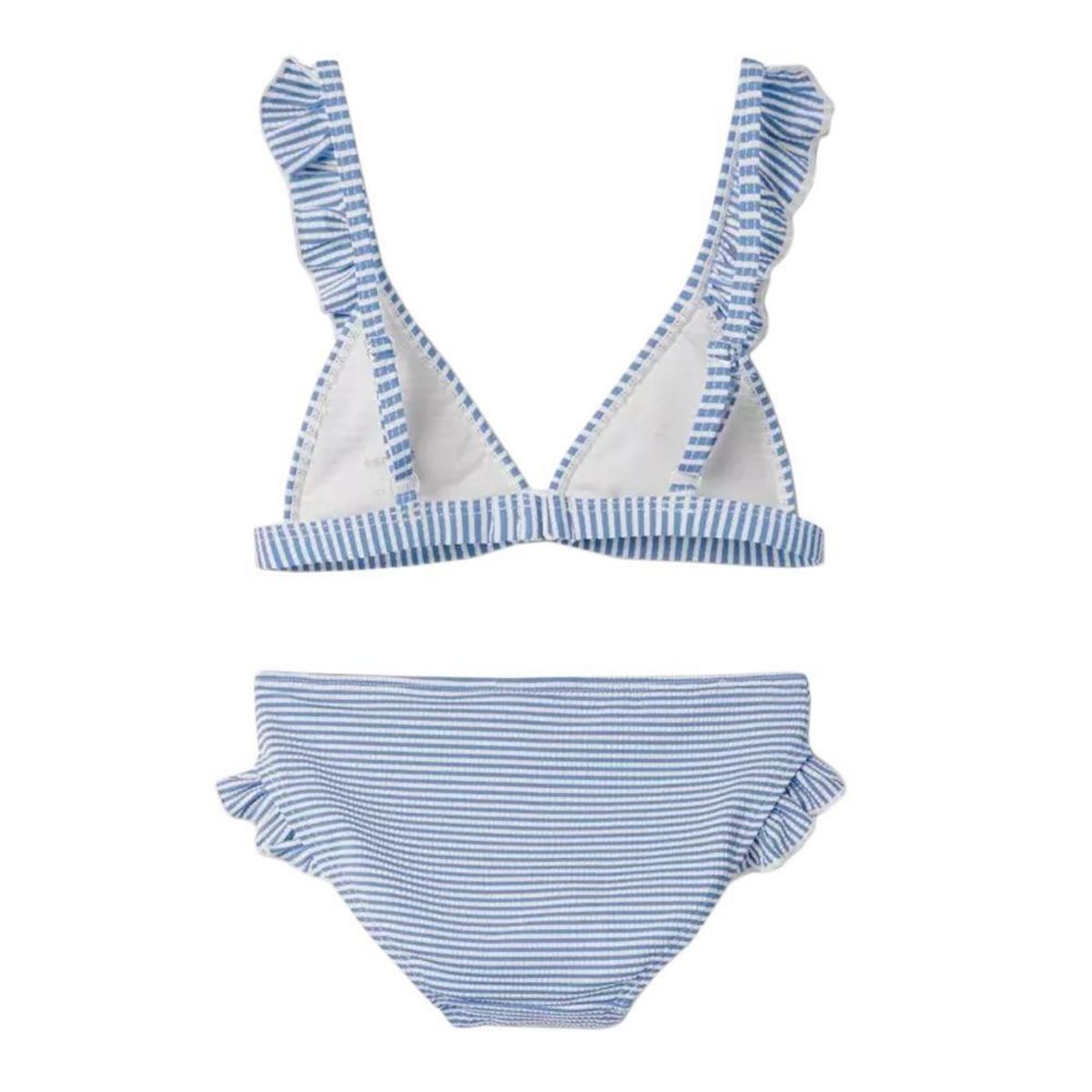 NAME IT Maillot de bain 2 pièces /Blanc Fille Name It Zannah