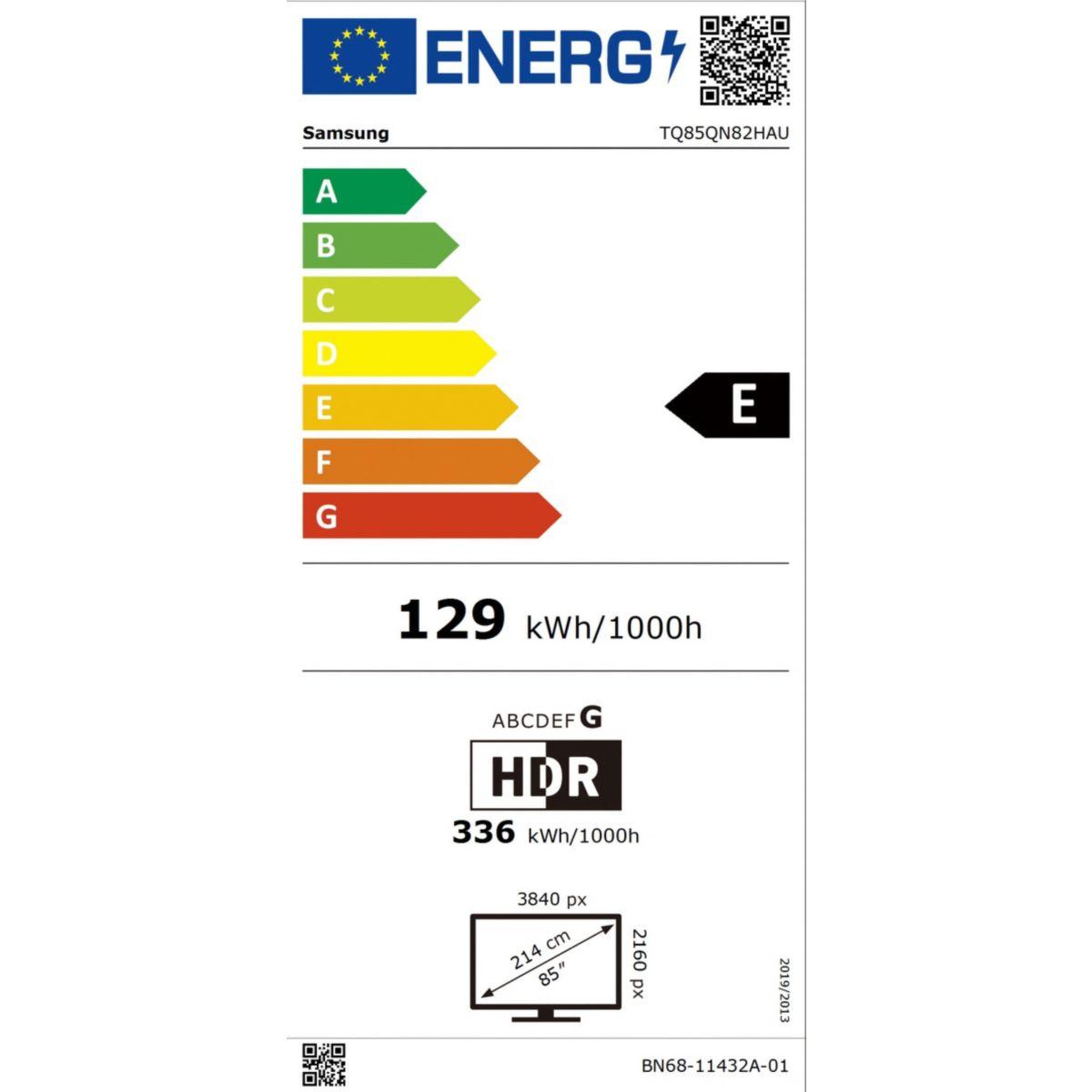 Voir la diapositive 6 : Samsung Tv qled tq85qn82h (2026) 85  (214 cm) 4k - smart tv, neoqled (contrastes intenses et luminosité renforcée)
