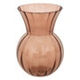 Voir la diapositive 1 : ATMOSPHERA Vase Boule en Verre  Alais  22cm Terracotta