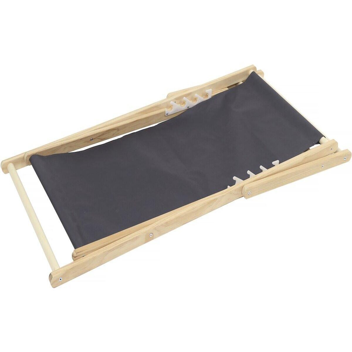 Habitat et Jardin Lot de 2 transats en bois  Chilienne  - 107 x 56.5 x 81 cm - Gris