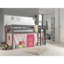 Voir la diapositive 2 : Paris Prix Pack - Lit Enfant, Tente & 3 Pochettes  Pino Spring  Gris