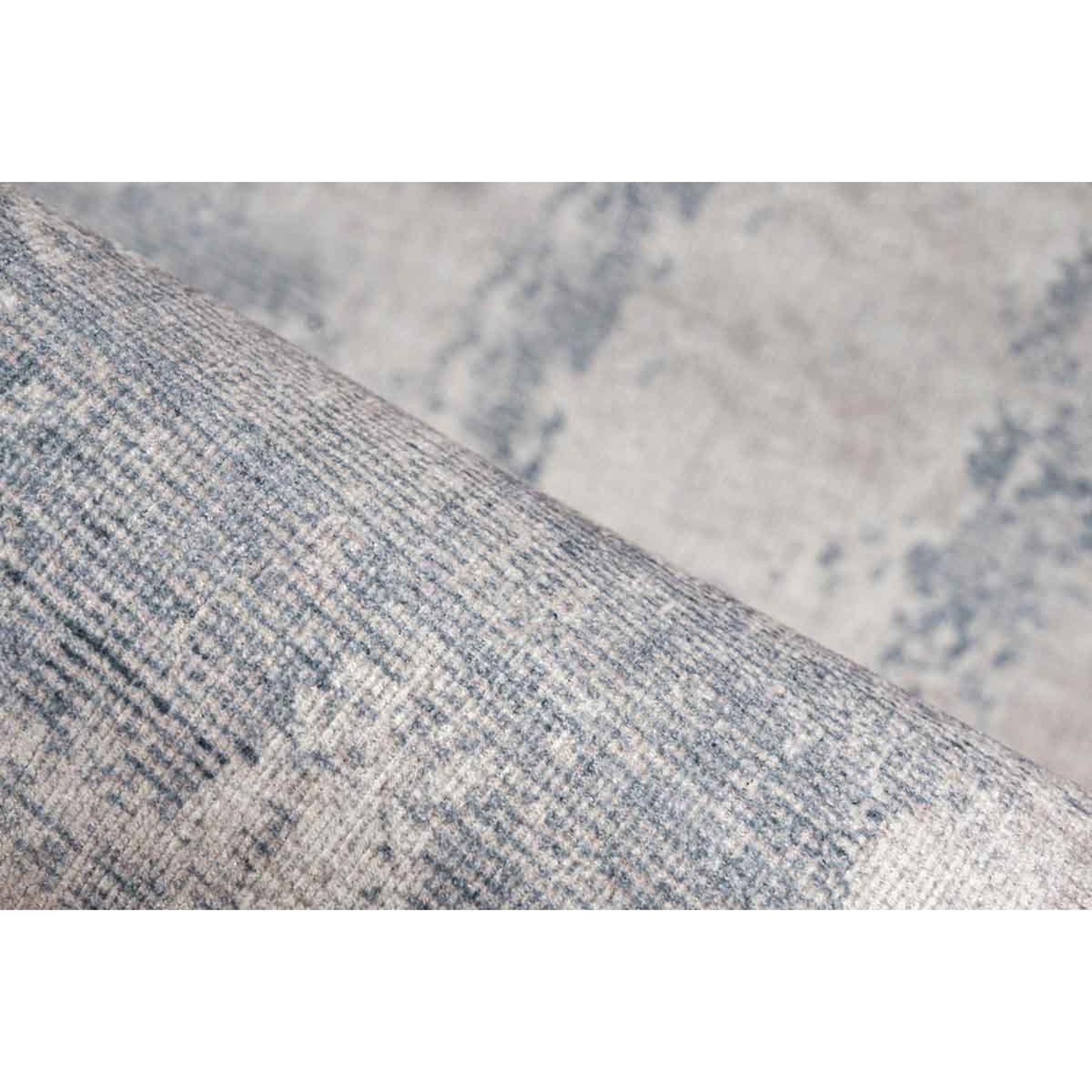 Voir la diapositive 3 : Paris Prix Tapis Déco Rectangulaire Tissé  Maika VI  Gris & Beige