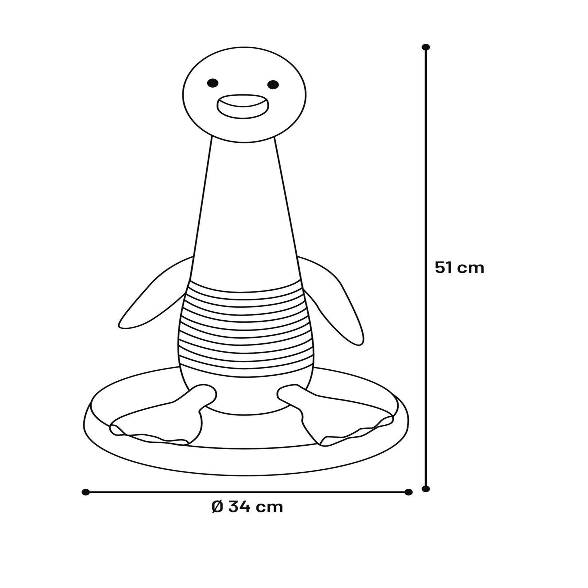 Voir la diapositive 3 : Eden Cône a gratter canard pour chat arbre a griffer 51cm