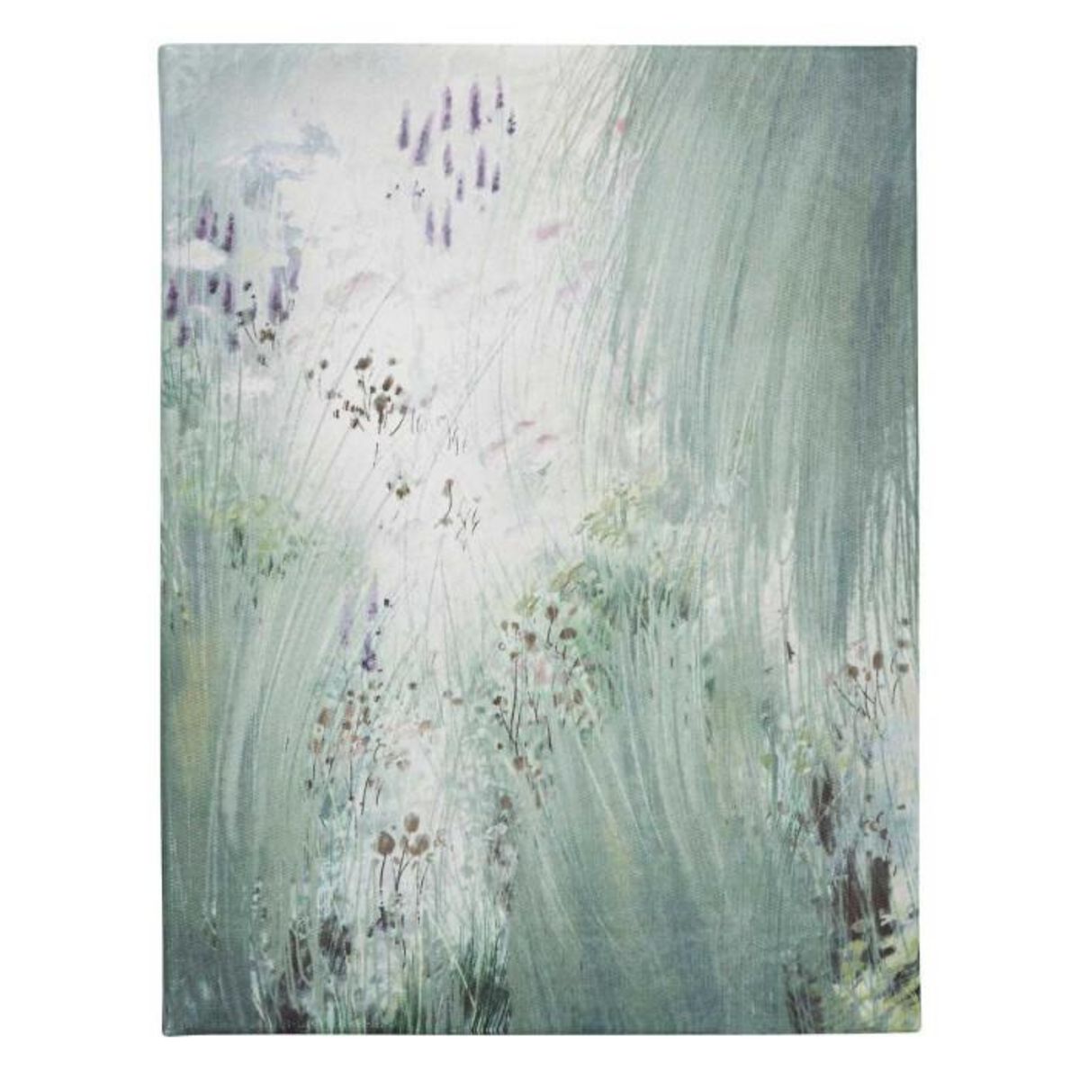 ATMOSPHERA Lot de 5 Toiles Imprimées  Cynthia  25x25cm Vase