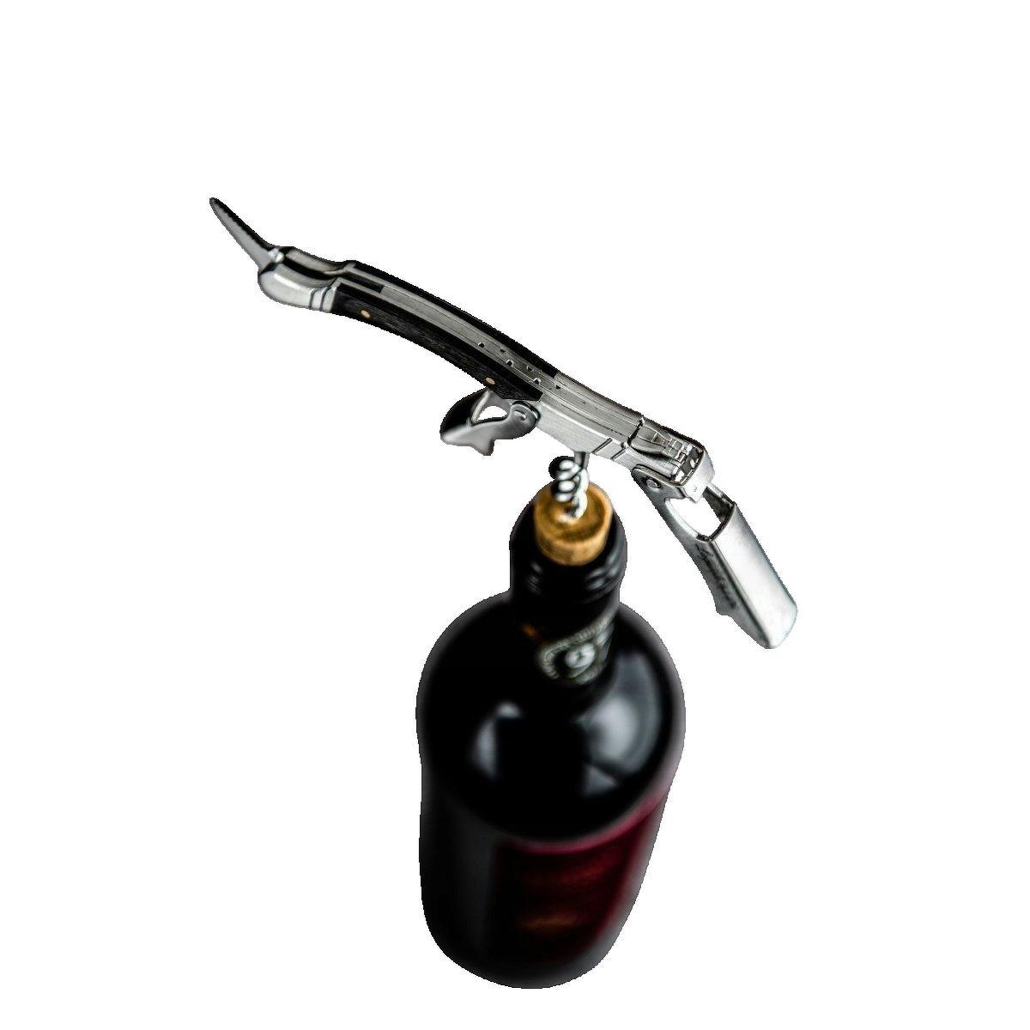 Voir la diapositive 3 : Laguiole Tire-bouchon Laguiole Tradition Luxury Line Bois d'ébène