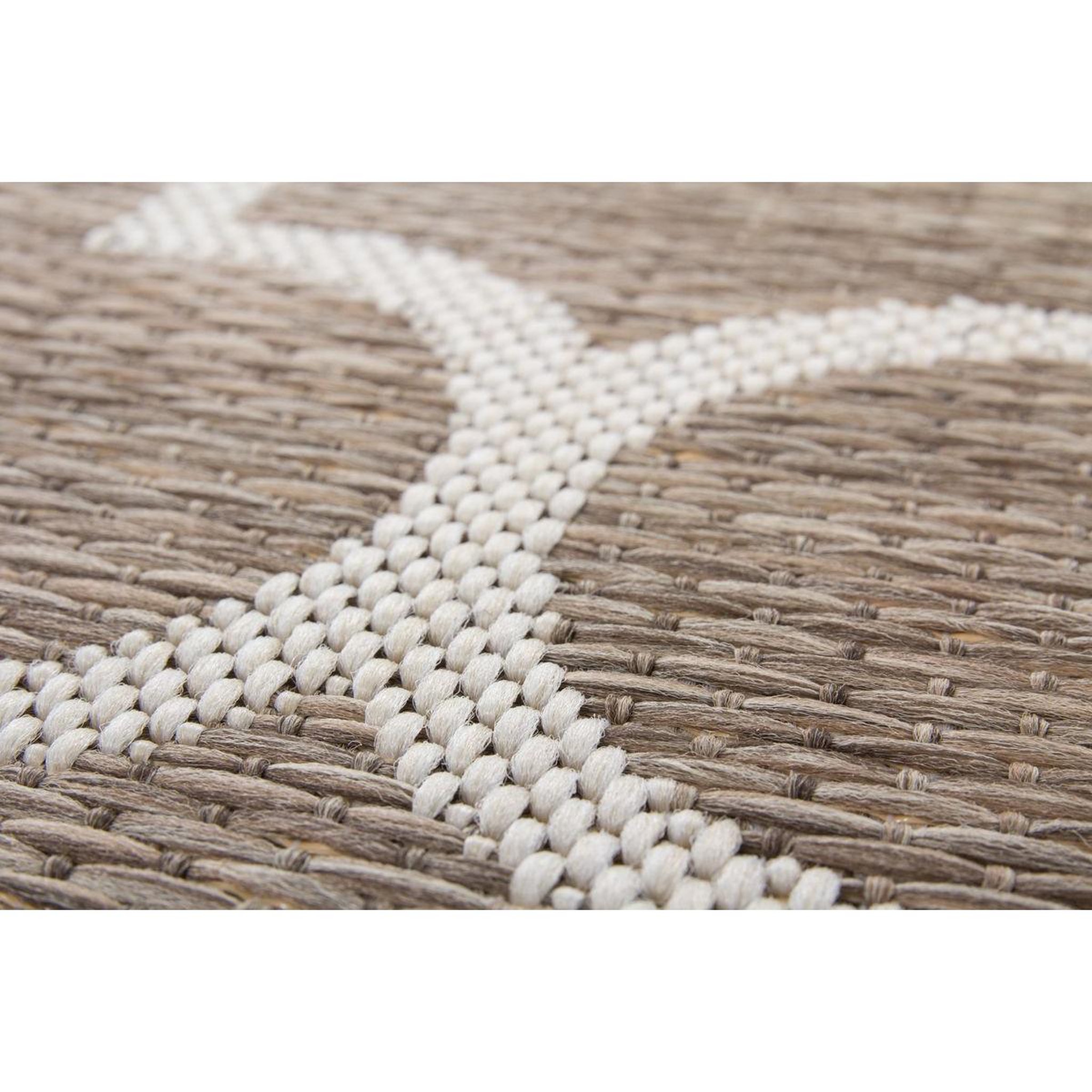 Voir la diapositive 3 : Paris Prix Tapis tissé à poils courts  batu  beige