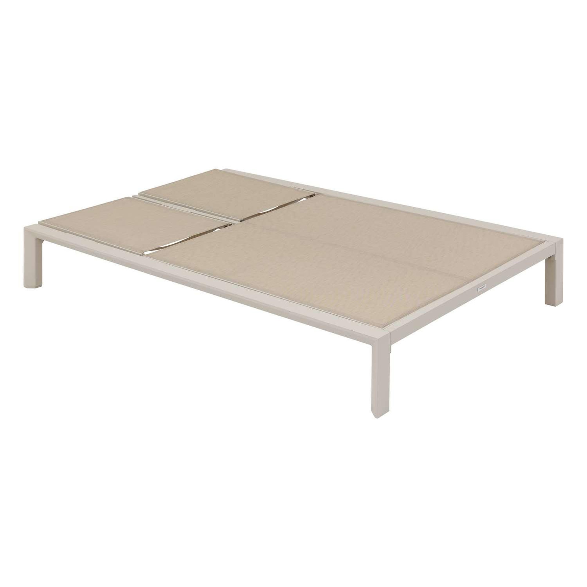 Voir la diapositive 4 : HESPERIDE Lit de piscine double evasion en aluminium