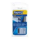 Rapid Lot de 960 cavaliers fil plat RAPID 7, 12 mm