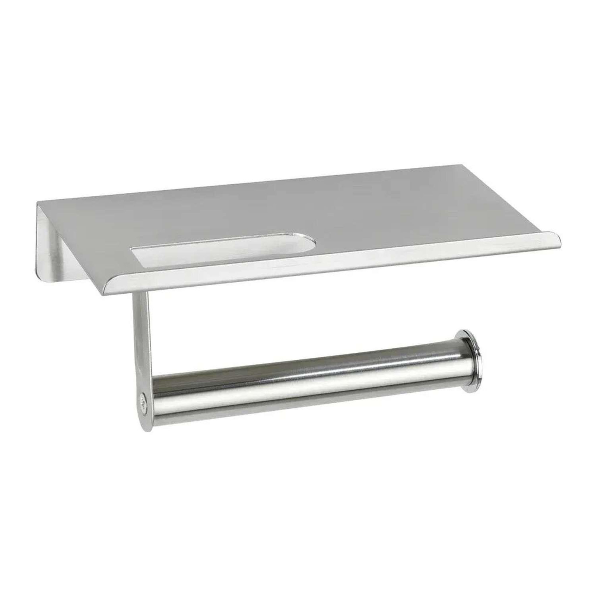Wenko Dérouleur de papier wc en acier inoxydable