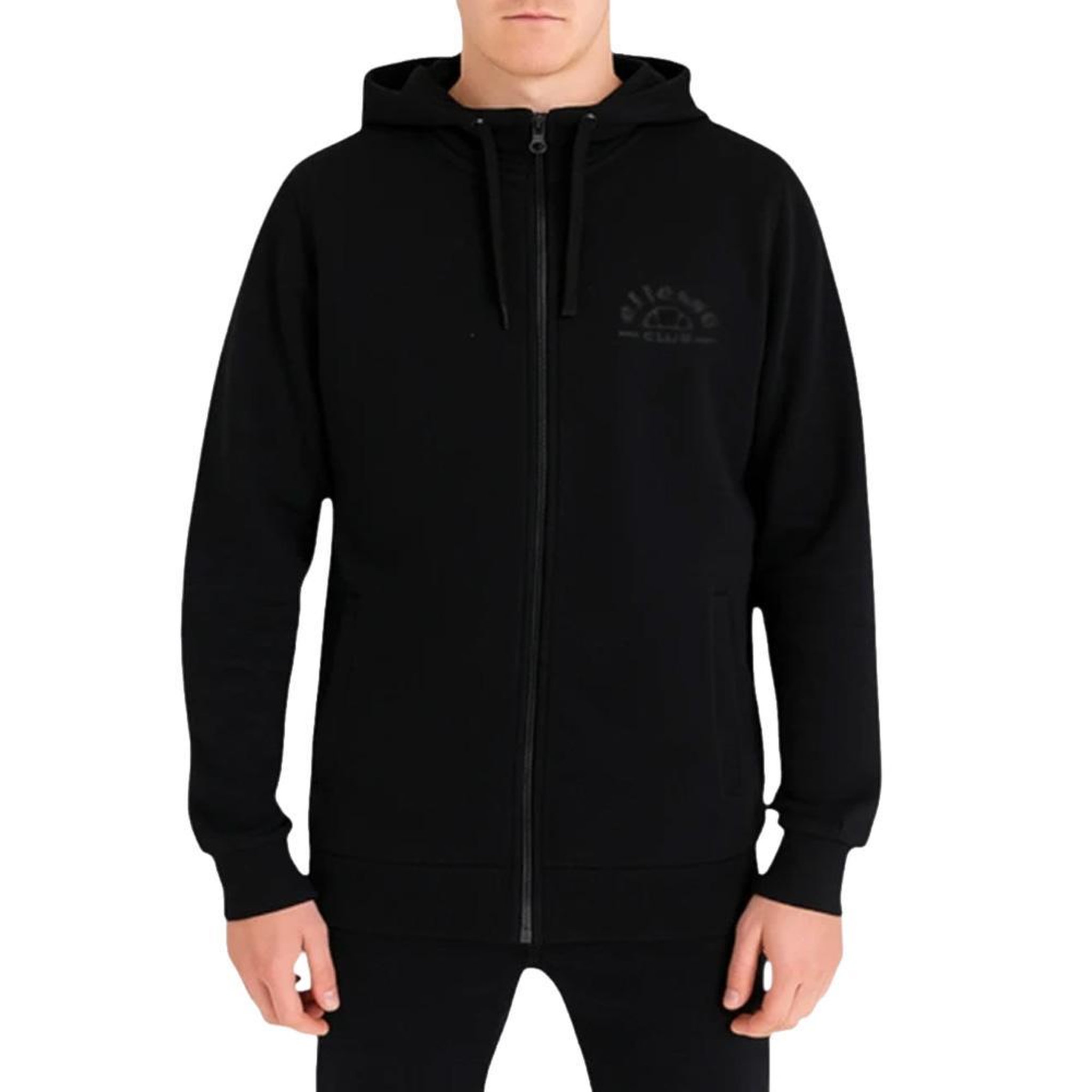 Voir la diapositive 2 : ELLESSE Sweat zippé noir homme ellesse sop23612a