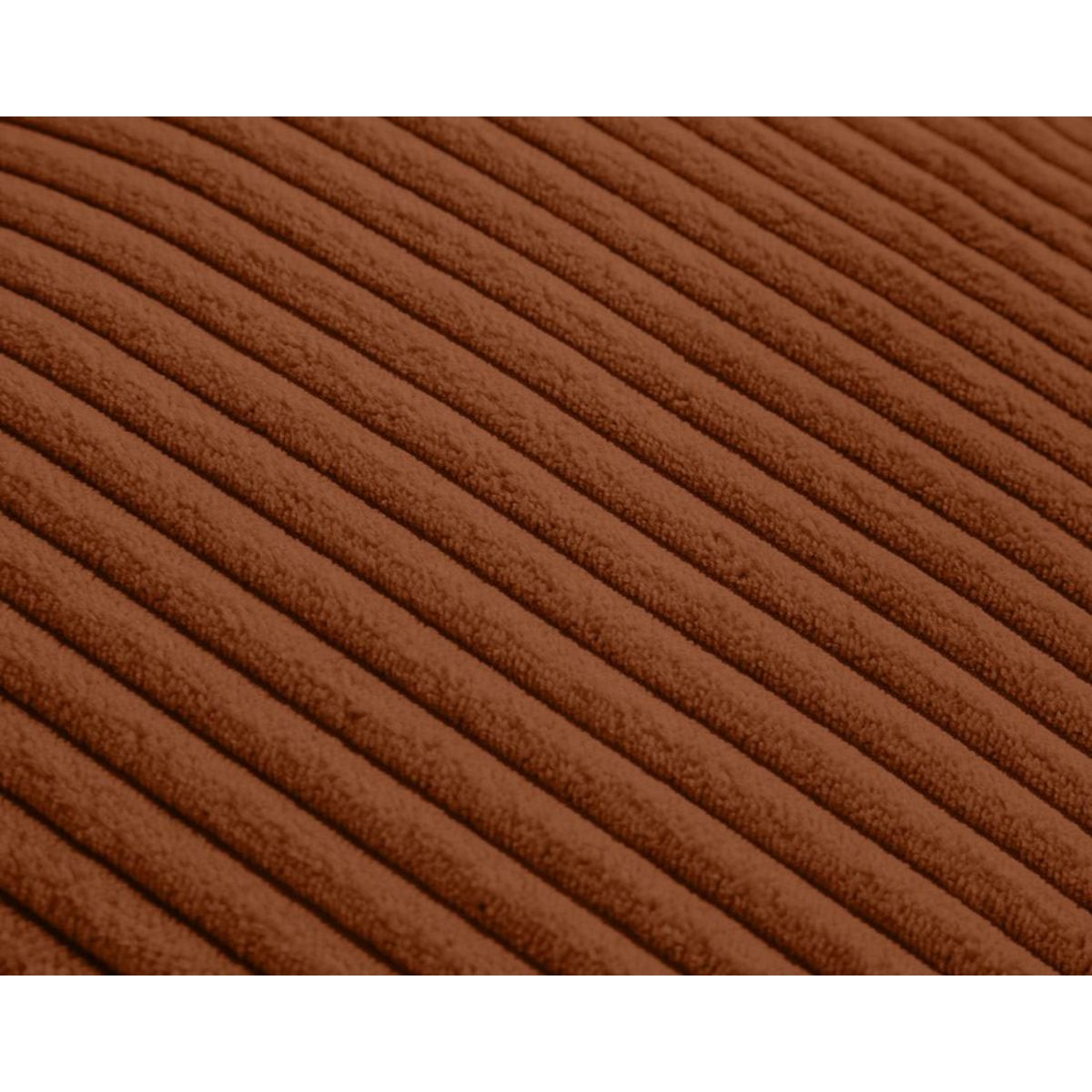 LISA DESIGN Garance - module d'assise 3 places avec accoudoir gauche - en velours côtelé