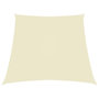 Voir la diapositive 1 : VIDAXL Voile de parasol Tissu Oxford trapeze 4/5x4 m Creme