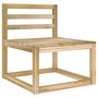 Voir la diapositive 4 : VIDAXL Canape de jardin 4 places avec coussins bleu