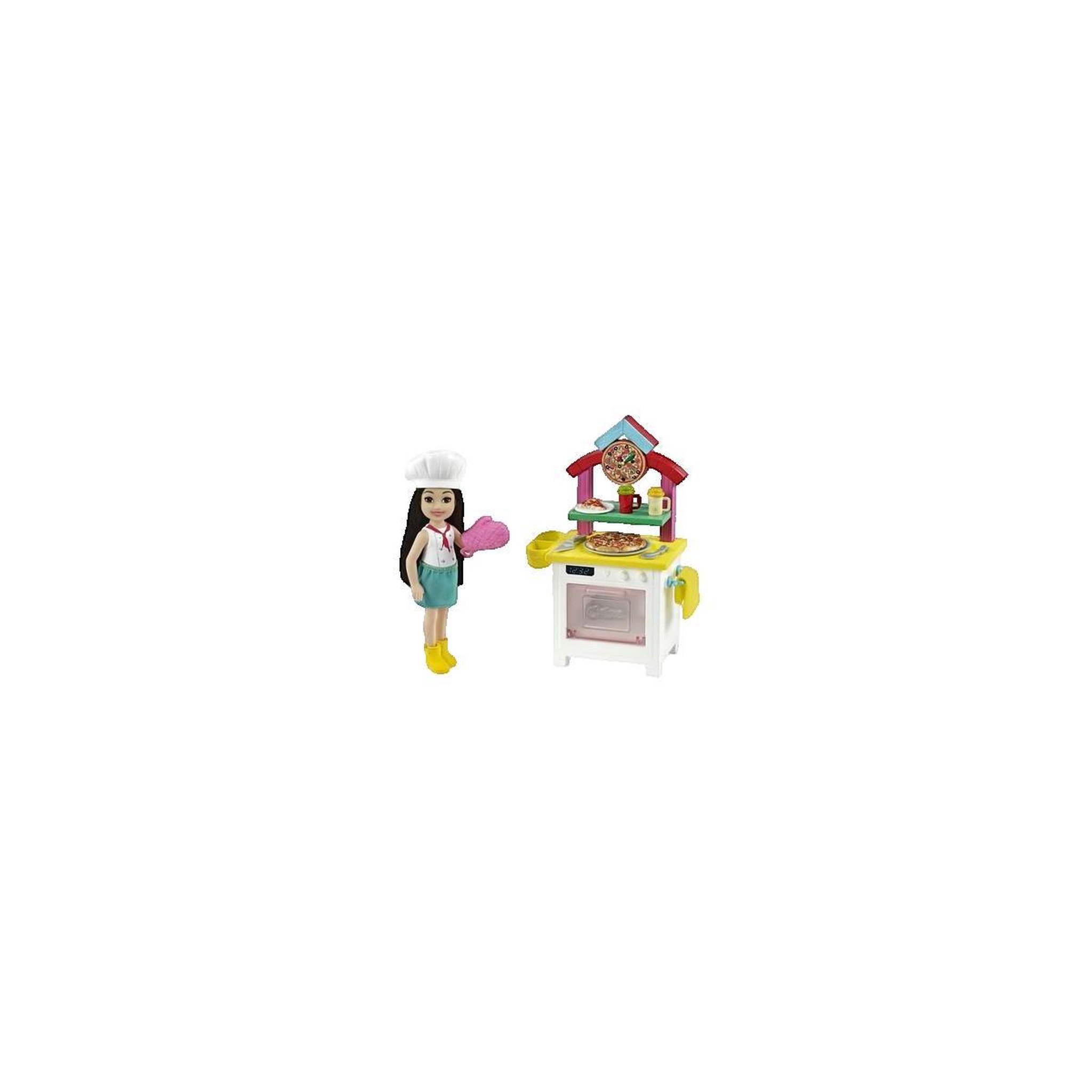 Voir la diapositive 2 : MATTEL Jouet Barbie Chelsea Chef de Pizza