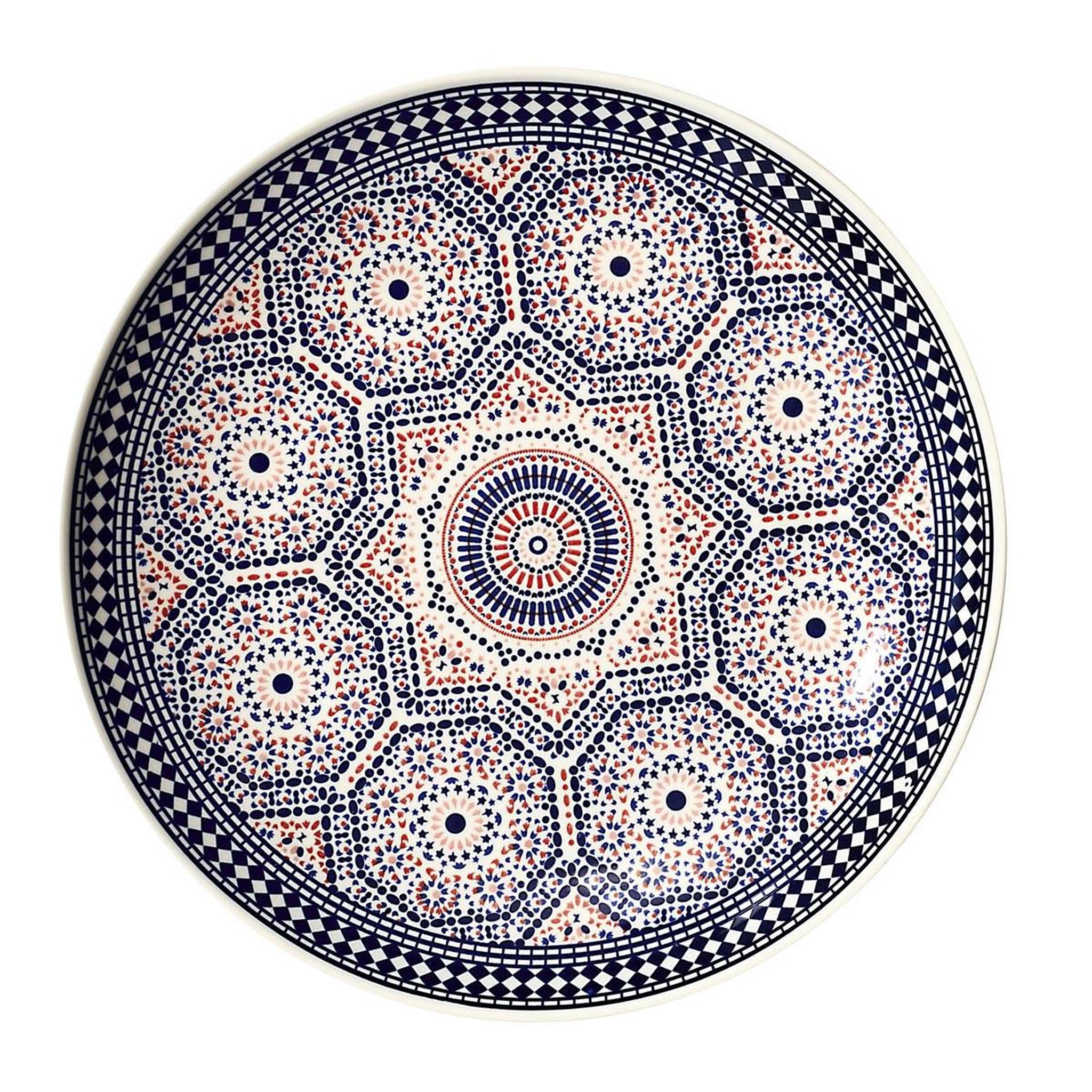 Voir la diapositive 2 : The Home Deco Factory Plat de présentation  new mirage  31cm multicolore