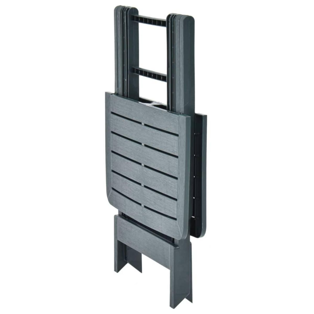 VIDAXL Table pliable de jardin Vert 79x72x70 cm Plastique