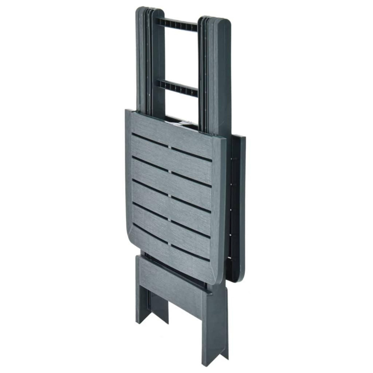 VIDAXL Table pliable de jardin Vert 79x72x70 cm Plastique