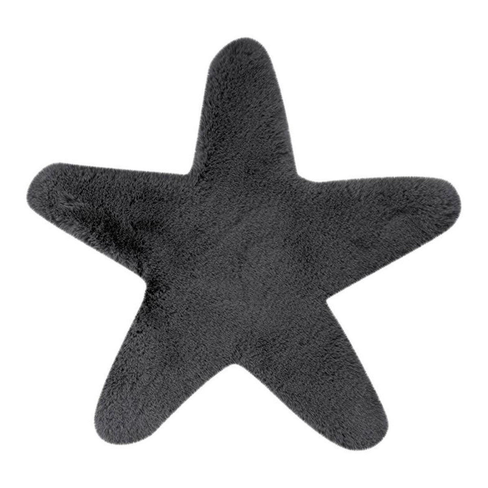 Paris Prix Tapis déco enfant  lovely star  60x63cm anthracite