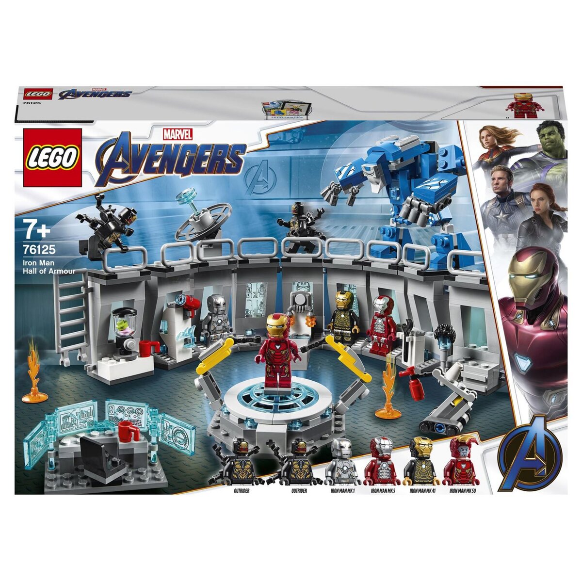 LEGO Marvel 76125 - La salle des armures d'Iron Man
