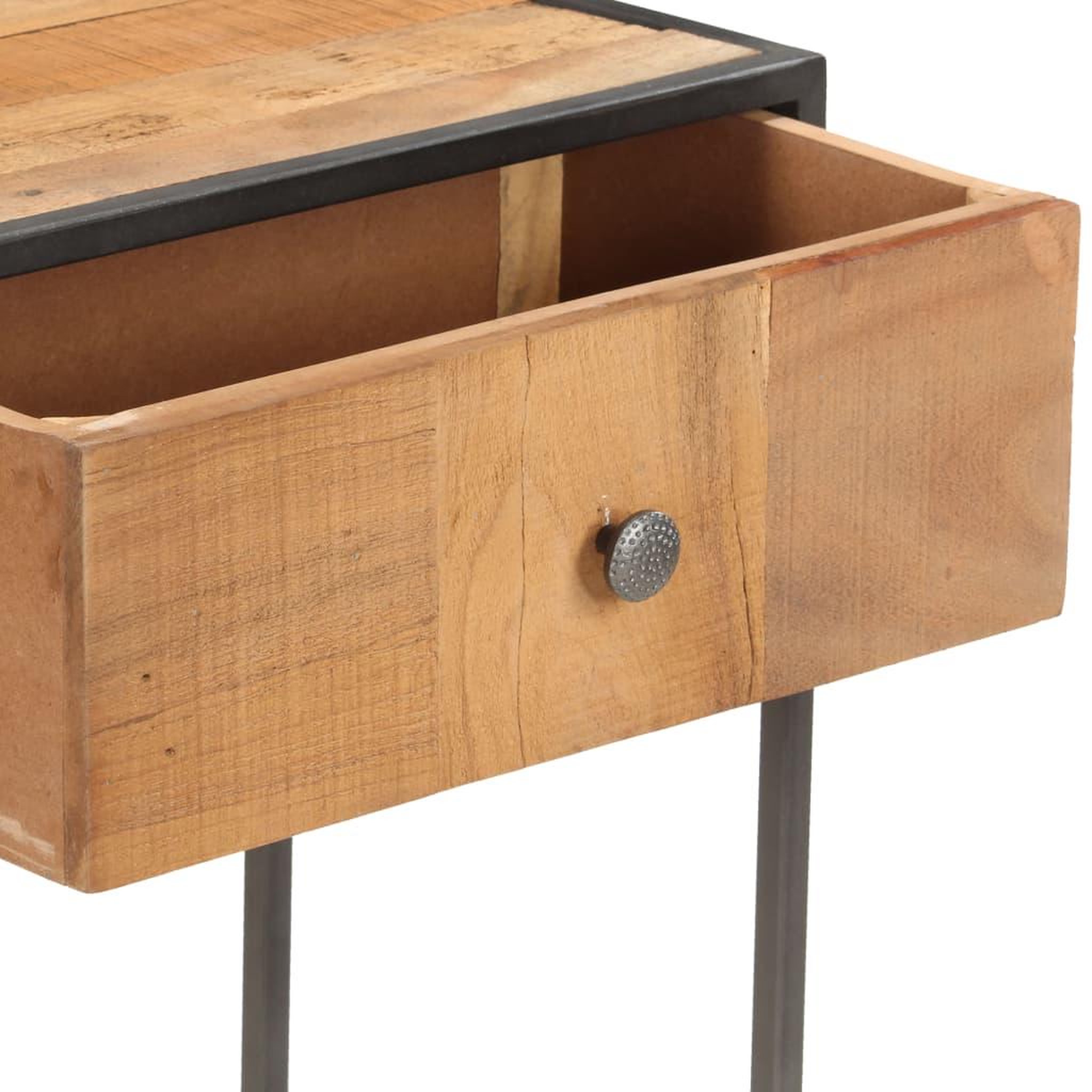 Voir la diapositive 4 : VIDAXL Table console 90x30x75 cm Bois de recuperation massif
