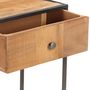 Voir la diapositive 4 : VIDAXL Table console 90x30x75 cm Bois de recuperation massif