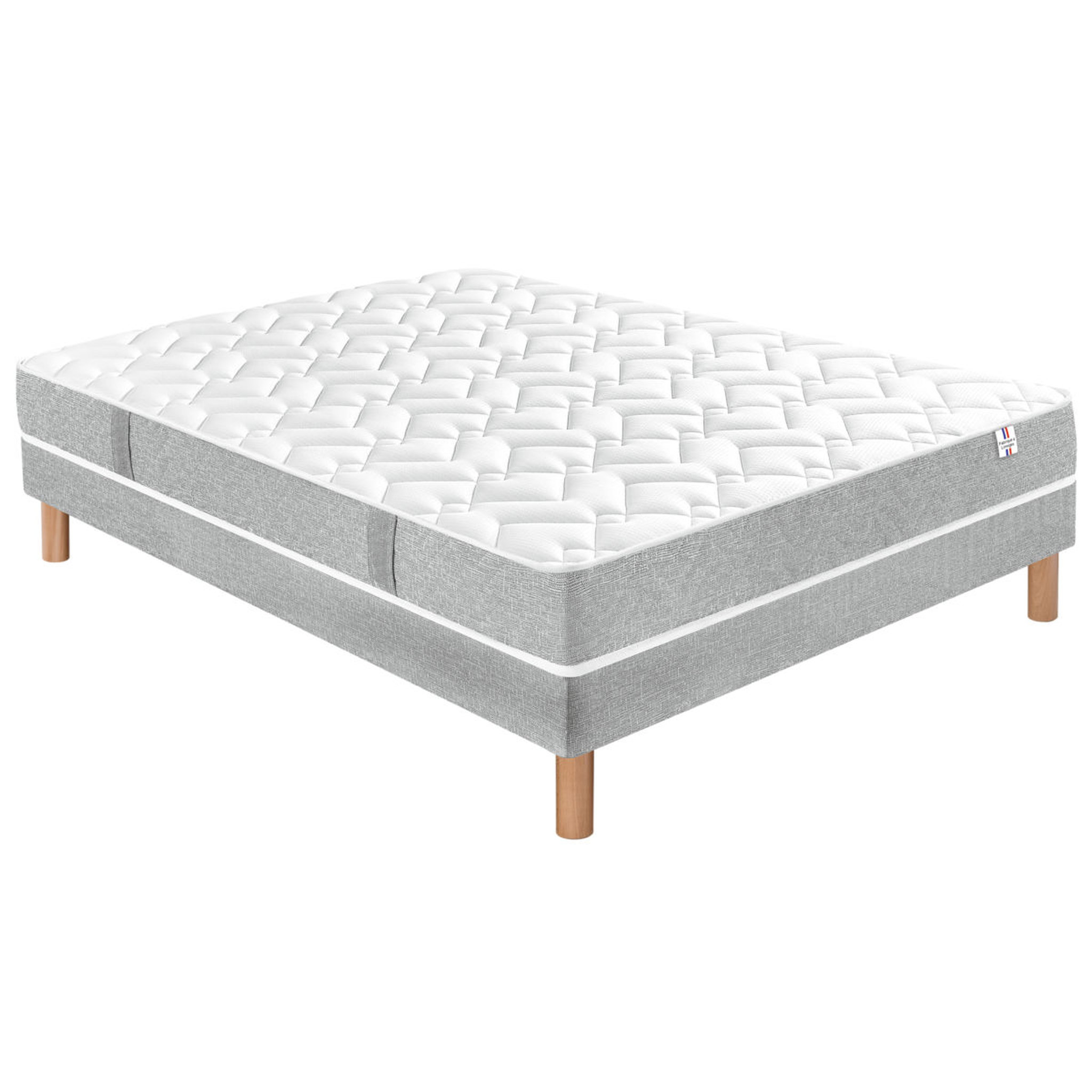 Voir la diapositive 4 : Matelas mousse 140x190 cm EMERAUDE