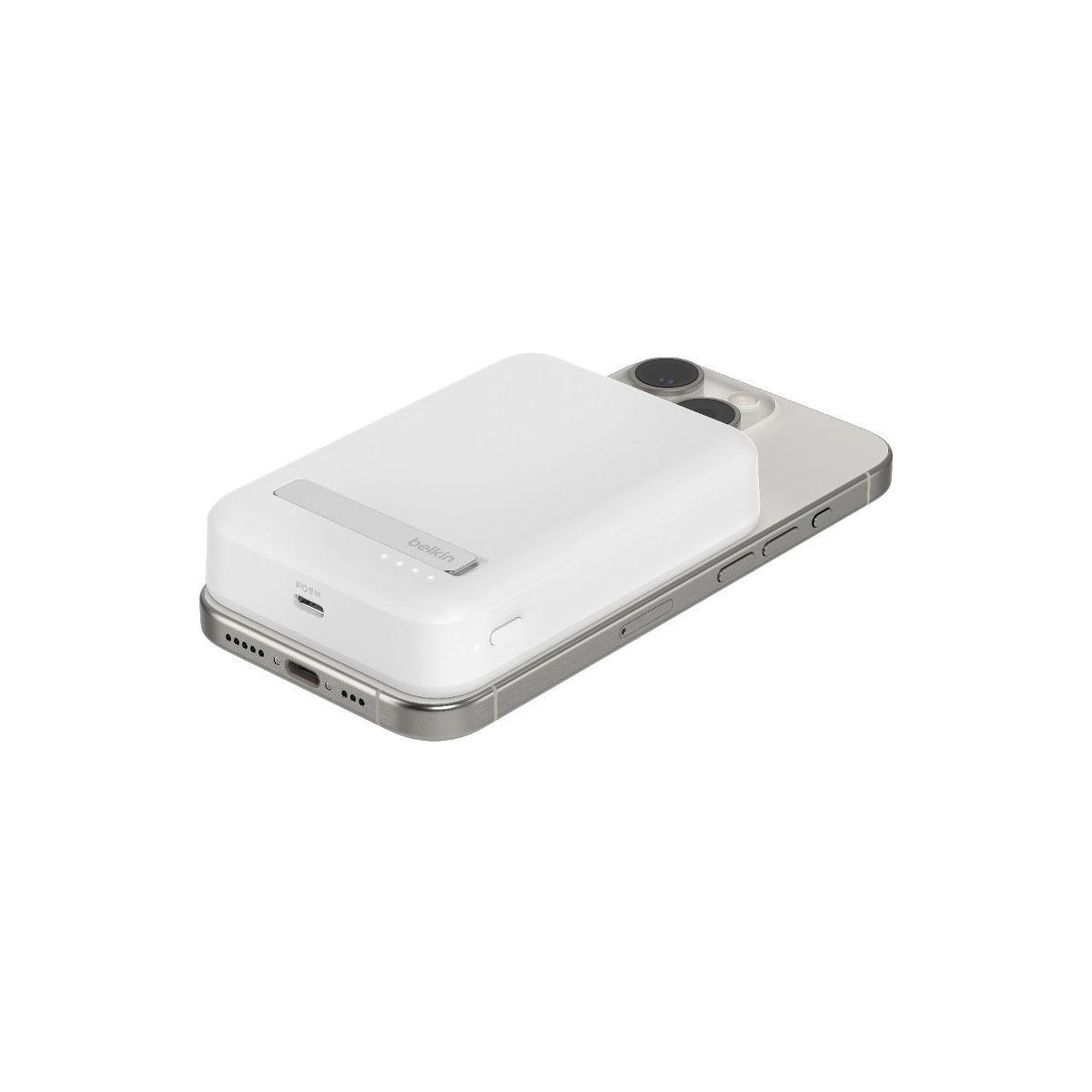 Belkin Batterie externe 10000 mah 15w magsafe avec support