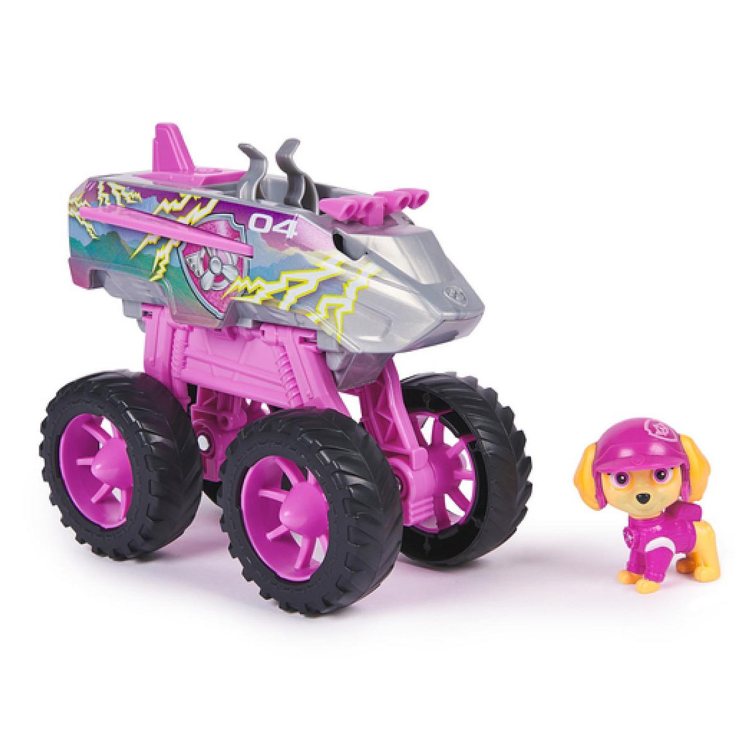 Vehicule + Figurine Rescue Wheels Stella La Pat Patrouille