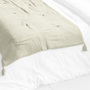 Voir la diapositive 1 : Home collection Edredon 100% gaze de coton
