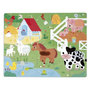 Voir la diapositive 3 : Juratoys-Janod Puzzle Tactile 20 Pieces - Ferme