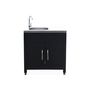Voir la diapositive 5 : SWEEEK Meuble de cuisine extérieure en acier avec évier L80cm