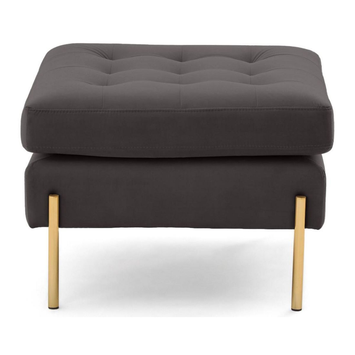 LISA DESIGN Isaure - pouf en velours