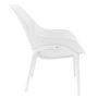 Voir la diapositive 3 : The Home Deco Factory Fauteuil pour table de jardin design Malibu