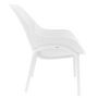 Voir la diapositive 3 : The Home Deco Factory Fauteuil pour table de jardin design Malibu