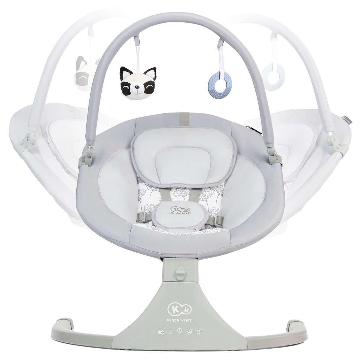 KINDERKRAFT Balancelle transat bebe modele pratique confortab