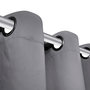 Voir la diapositive 4 : VIDAXL Rideau occultant 2 pcs avec œillets metalliques 135x175 cm Gris