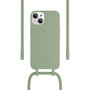 Voir la diapositive 2 : WOODCESSORIES Coque avec cordon iPhone 14 Plus Tour de cou vert