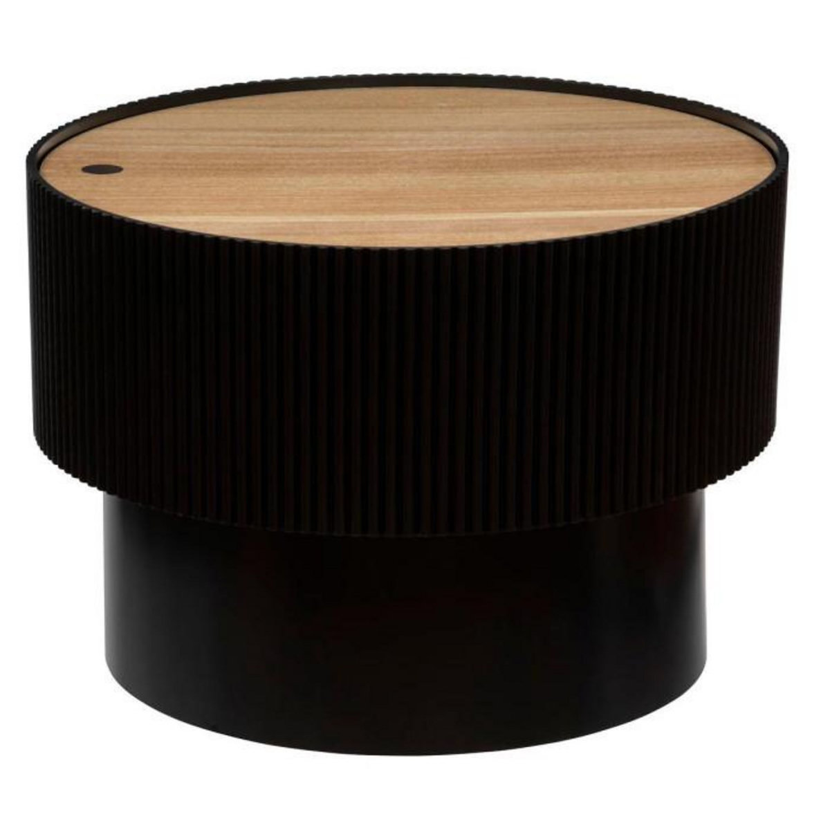 ATMOSPHERA Table Basse avec Coffre  Enola  55cm Noir