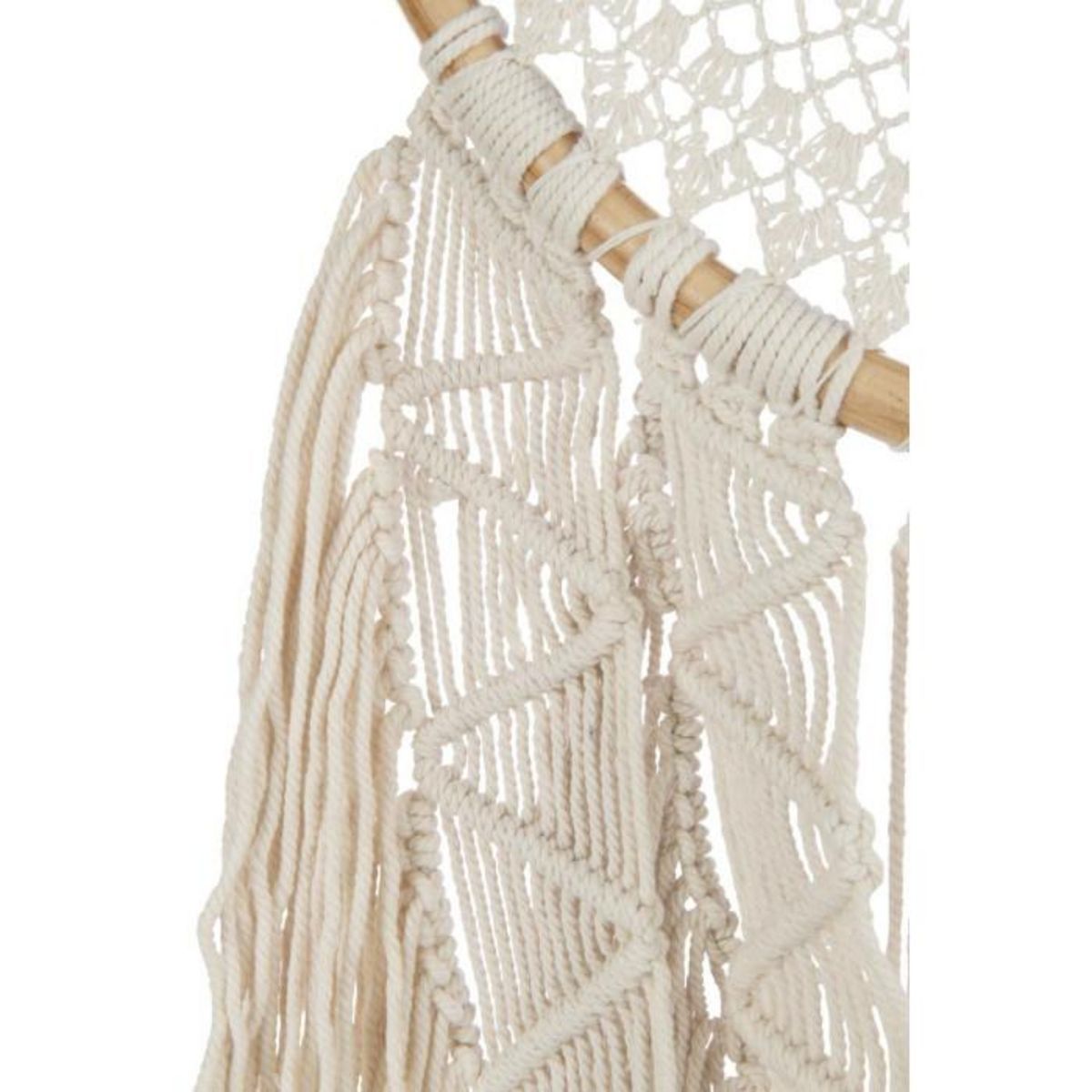 Paris Prix Attrape-Rêves Déco en Coton  Fiona  145cm Blanc