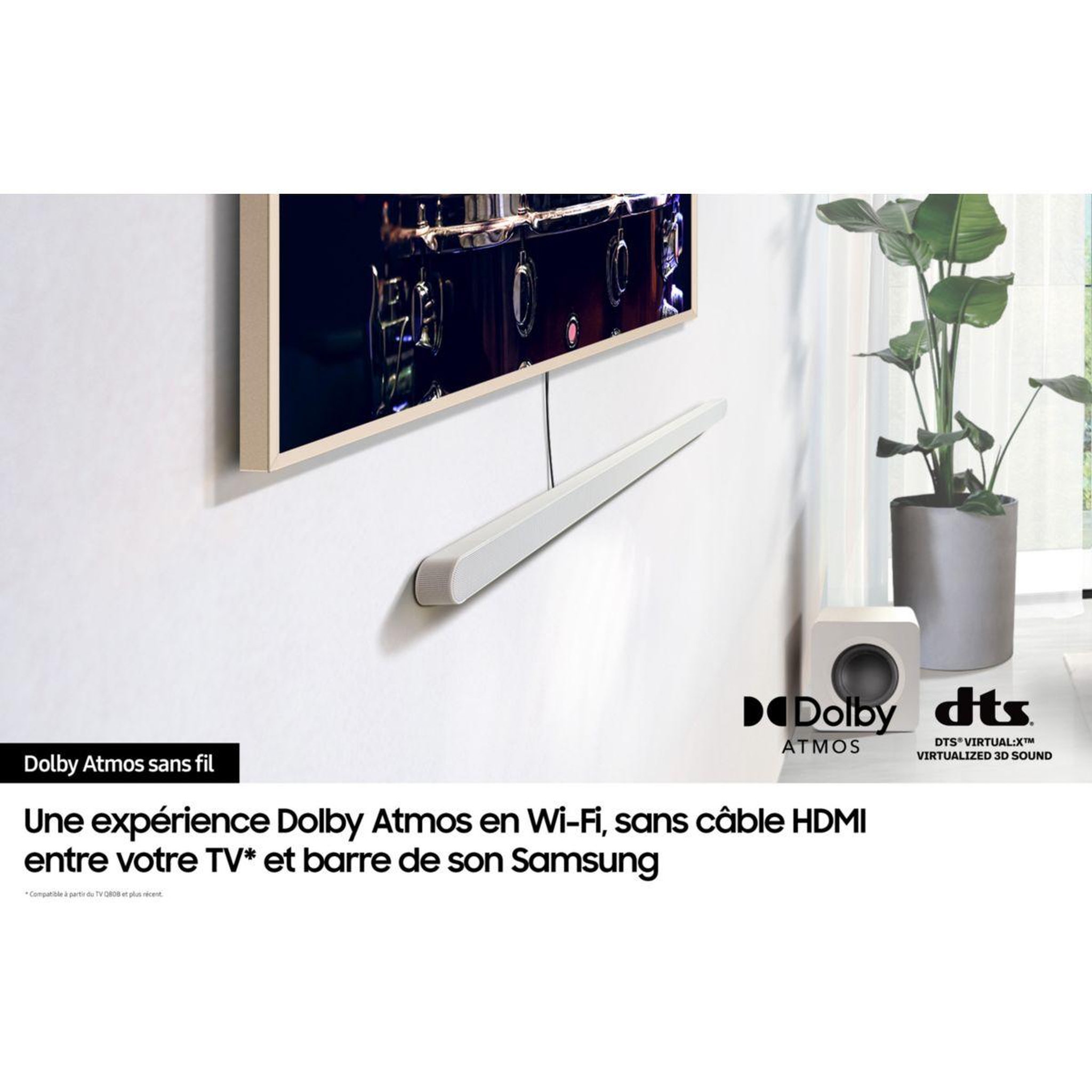 Voir la diapositive 5 : Samsung Barre de son HW-S811D