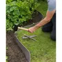 NATURE NATURE Sachet de 10 ancres pour bordure de jardin en polypropylene - H 26,7 x 1,9 x 1,8 cm - Beige taupe