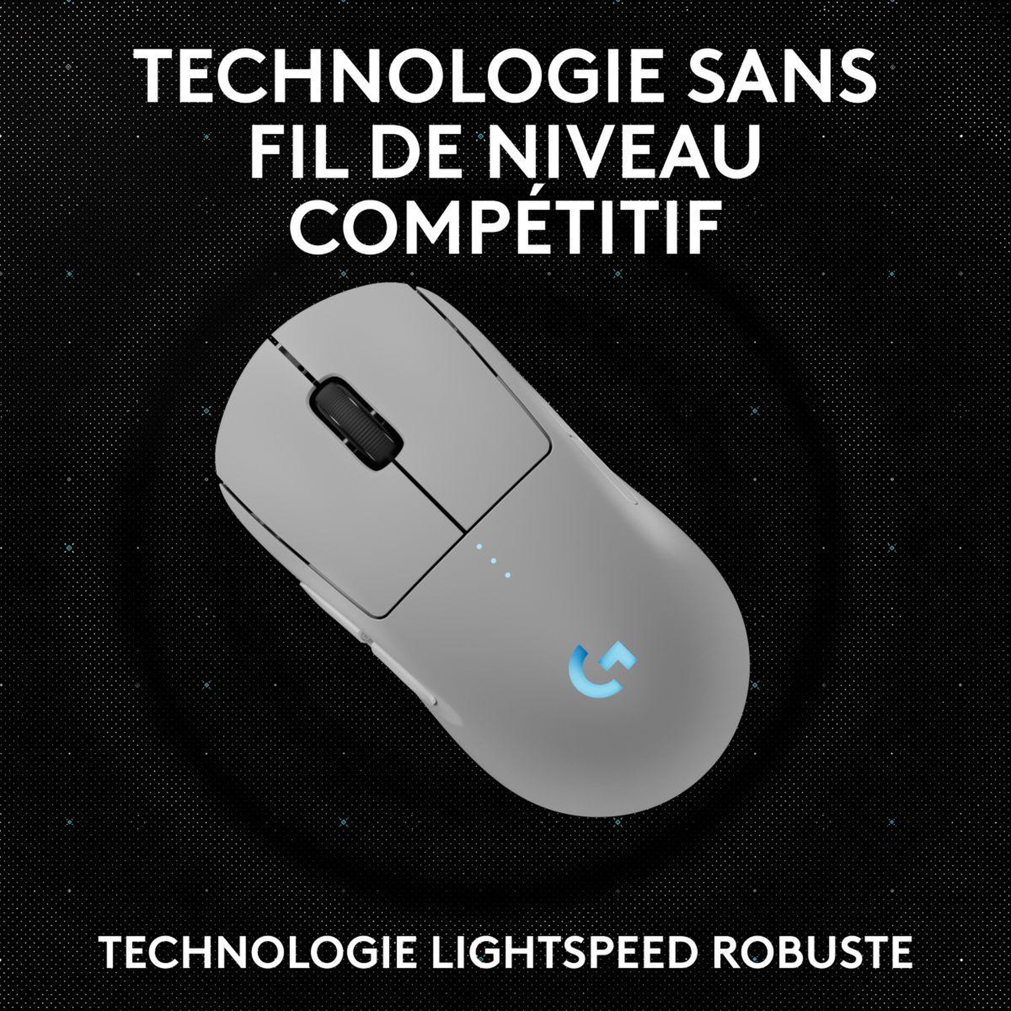 Voir la diapositive 5 : Logitech Souris Gamer Sans Fil G PRO 2 Lightspeed Wireless Blanche