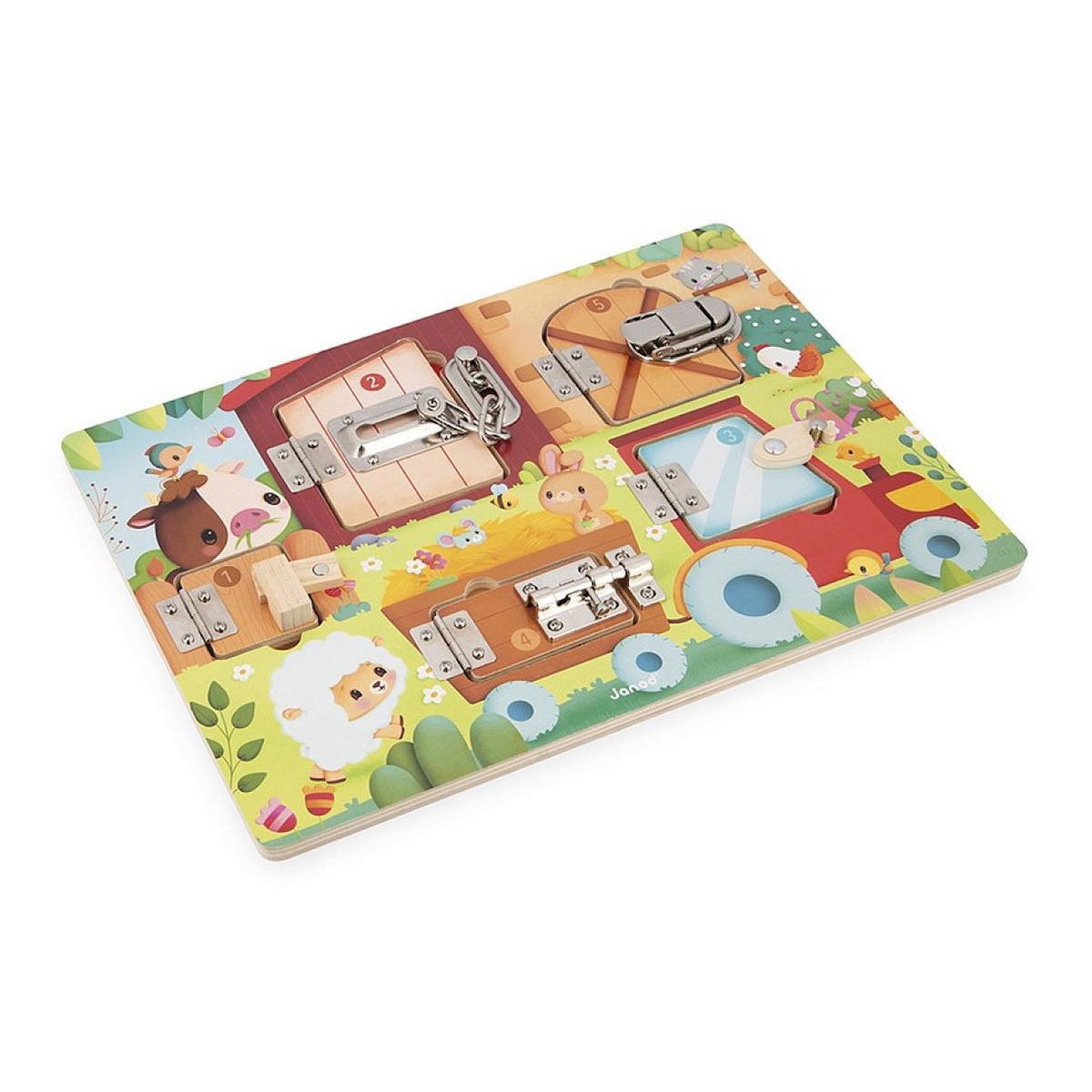 Juratoys-Janod Planche a verrous - La ferme